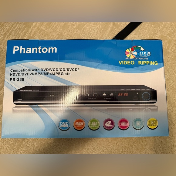 FANG Black DVD Player for TV - Picture 6 of 6